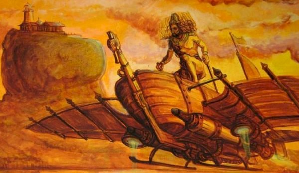 Un vechi manuscris indian descrie avioane gigantice și zboruri interplanetare